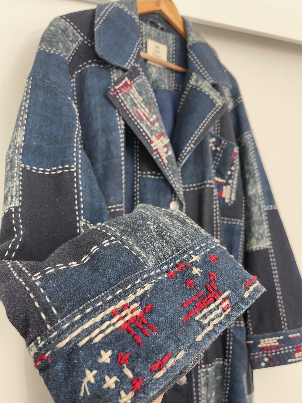 NWT Free People Open Studio Embroidered Duster / Coat Size XS/ Small - Picture 2 of 6